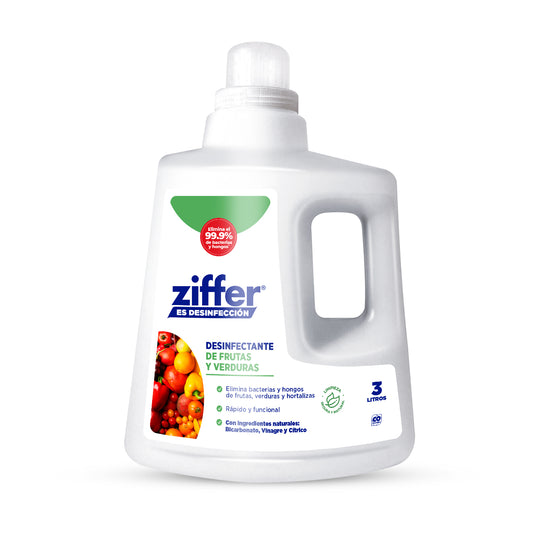 Desinfectante de Frutas y Verduras Ziffer® x 3L