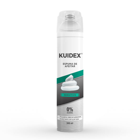 Espuma de afeitar hombre Kuidex® sensitive x 300 mL