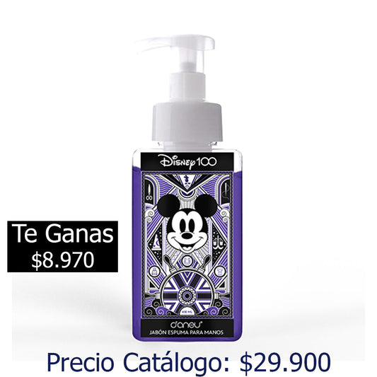 Jabón espuma para manos D'aneu®  Disney 100 Mickey x 400 mL